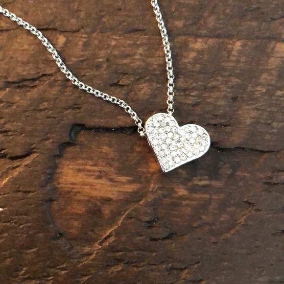 Simple Heart Necklace (Lia Sophia) - Picture 2 of 3